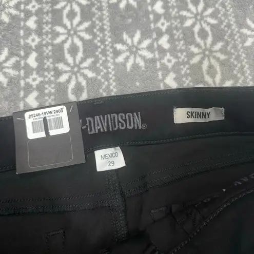 NWT Harley Davidson Women's Skinny Mid