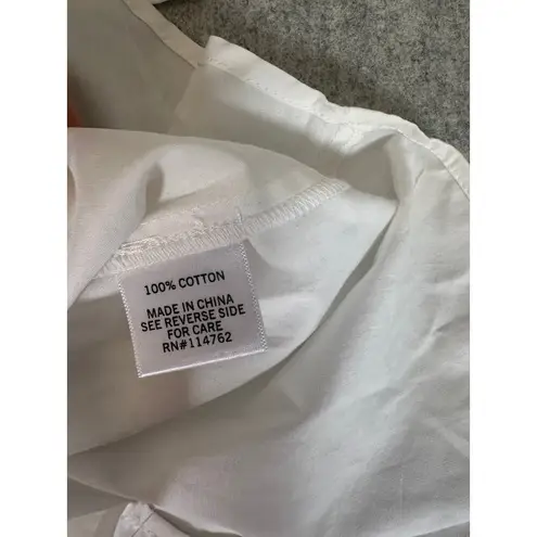 Modcloth  Hello Kitty Small Button-Up Top Embroidered White Womens Long Sleeve - Image 11