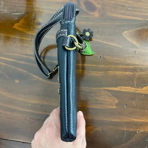 NEW Chala Cardinal Black Cellphone Crossbody Handbag Convertible Strap