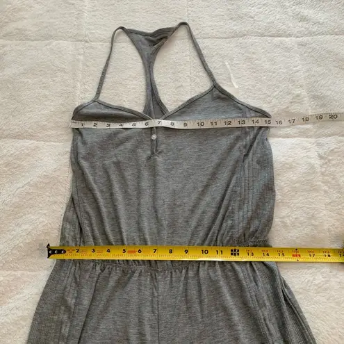 Alfani Pajama Jumpsuit in Gray Size M
