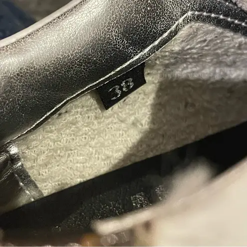 P448 Cheetah White Sneakers with Suede Upper Low-Top Design and Rubber Sole