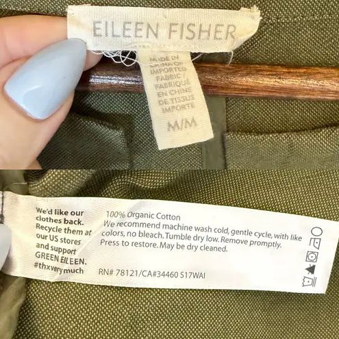 Eileen Fisher  Cross-Dyed Cotton Jacket - Image 5