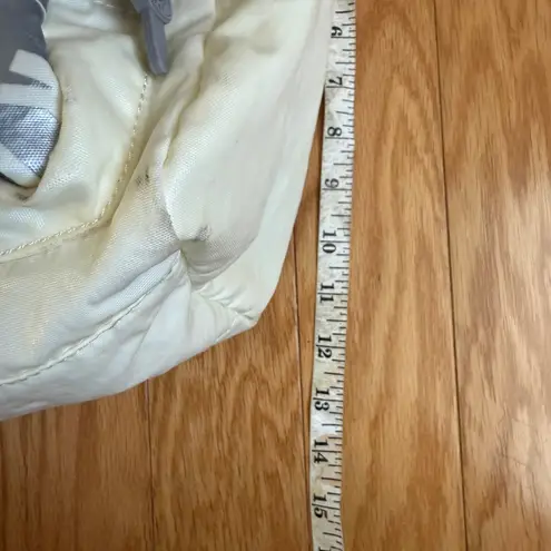 Kipling Shoulder Bag Stefany Tote Handbag Lacquer pearl Travel Beige