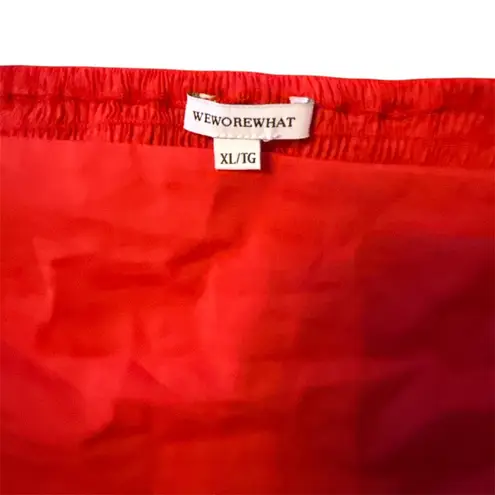 We Wore What Coco Top in Ruby size XL