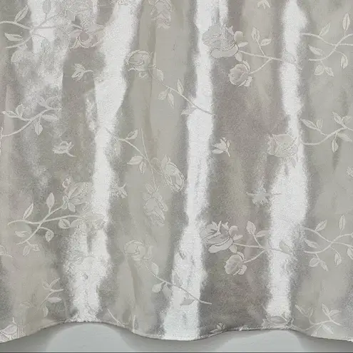 Vintage Lingerie Top Inner Most Gold Label embroidered satiny sheer size Large