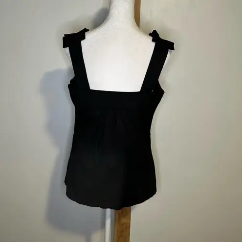 Etcetera black sleeveless tank top size 4