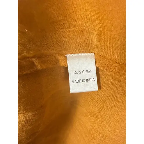 Banjanan Hilary Dress in Loki’s Garden Puffed Sleeve Midi Dress Size Medium Pink