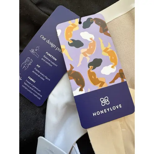 NWT Honeylove Crossover Bra Size 2XL White Padded Comfort Smoothing Wireless - Image 10