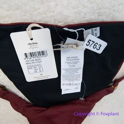 NEW Rhythm Free People Ring Itsy Bikini Bottom, size XL Red