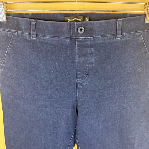 Betabrand Womens Pull On Flair Bootcut Denim Jeans Size Large Stretch Comfy