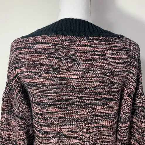 Lovers + Friends  Freya V-neck Balloon Sleeve Crop Sweater Size S