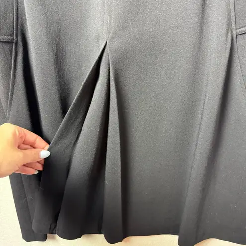 Lafayette 148 New York Petite Women’s Black 100% Wool Dress with pockets size 4