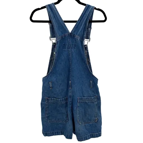 VTG Stephen Hardy Squeeze Denim Y2K Grunge Jean Shorts Overalls Blue Size Small