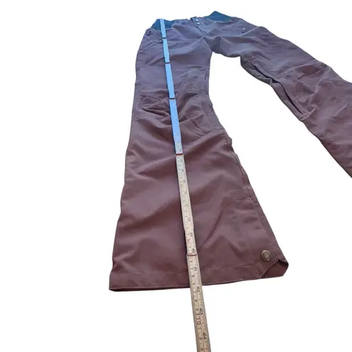 Ride Cappel Women’s Mauve Brown Snowboard Pants S/T Stretch Waist Winter Gear Size undefined