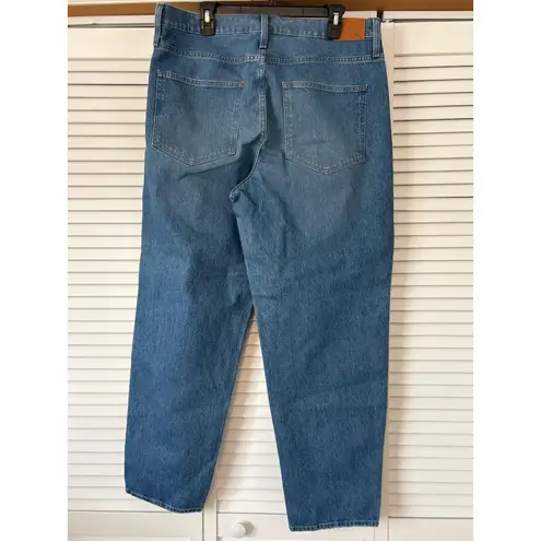 J.Crew  Peggy Jean Medium Wash High Rise Straight Leg Denim Jeans Womens 32T