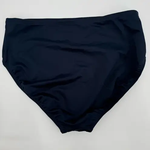 MiracleSuit Basic Pant Swim Bottoms SZ 16 NEW Navy #6516601 NWOT Full Coverage