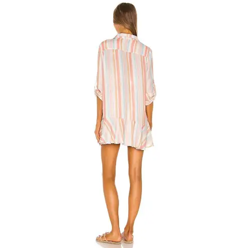 Agua Bendita x REVOLVE Crystal Dress Multi Striped Womens Size Small