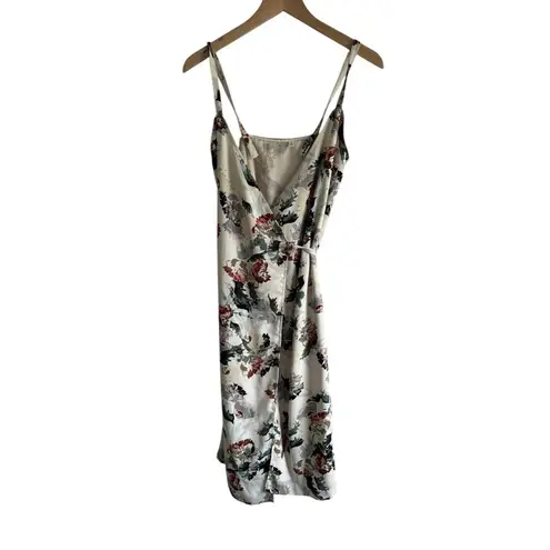 Aritzia Wilfred Astere Floral Midi Wrap Dress XS