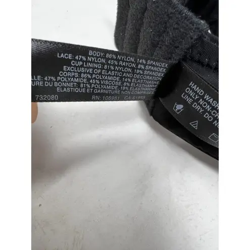 Natori Women's Pure Luxe Wireless Contour Underwire Bra Solid Black Size 36D - Image 11