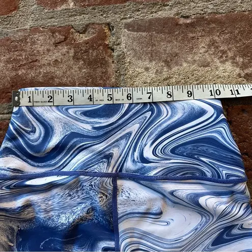 Carbon38 Marble Swirl Blue & White High