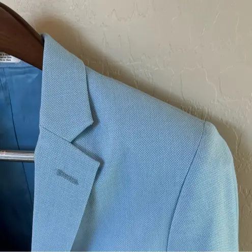 Calvin Klein  preppy women’s blazer jacket, light blue, classic,sz 18 Regular