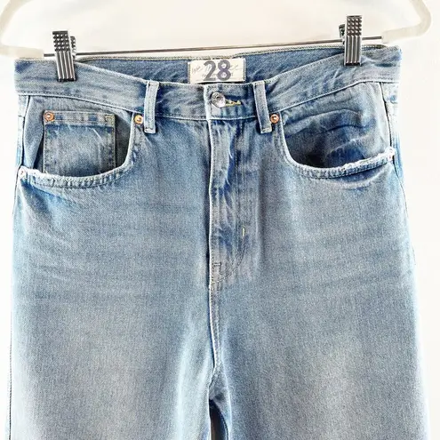 Free People  We The Free High Rise Tapered Mom Jeans Blue 28 / 6