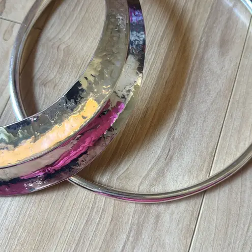 Anthropologie  Metal Necklace Set