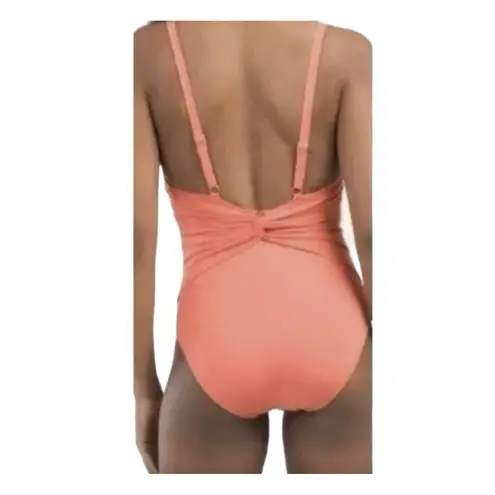 Jantzen NWT Women's UPF 50 Ruched Back Twist Tummy Control One Piece Swimsuit 8 - Image 2