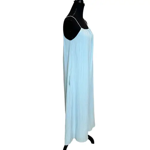 Solid & Striped Striped & Solid Baby Blue Sundress SMALL Babydoll Aline Vacation Maxi Dress $280