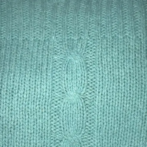 CLOVELLY By Zachary Belil silk angora blend knit sweater short sleeves size S