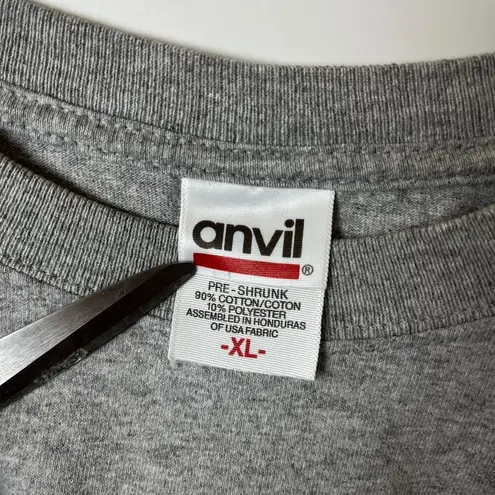 Vintage Y2K Baghdad Iraq T Shirt Gray XL Extra Large Graphic Tee Cotton Solid