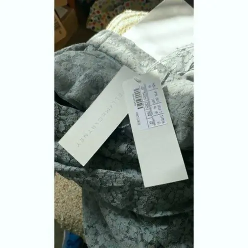 Stella McCartney embellished lace high low skirt Gray size 10