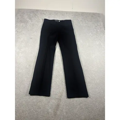 Betabrand Classic Yoga Dress Pant Straight Leg Womens Size Medium Petite Black