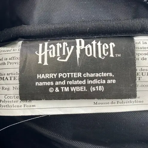 Harry Potter  Slytherin House Green Black Hogwarts Patch Logo Backpack One Size