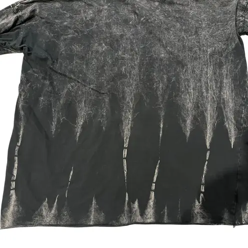 Fantastic Fawn Gray Mineral Wash Cotton Oversized Tunic length Crewneck Shirt