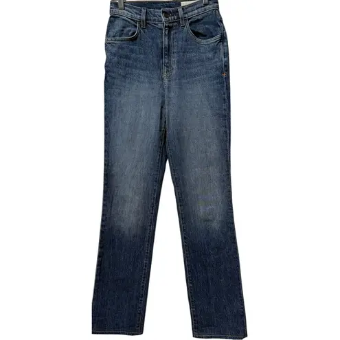 Imogene and Willie Sophie Jeans High Rise Retro Cut Straight Leg Denim Bedford 24