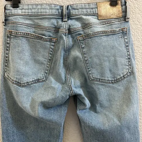 Rag and Bone  Dre Low Rise Slim Boyfriend Jeans Size 25