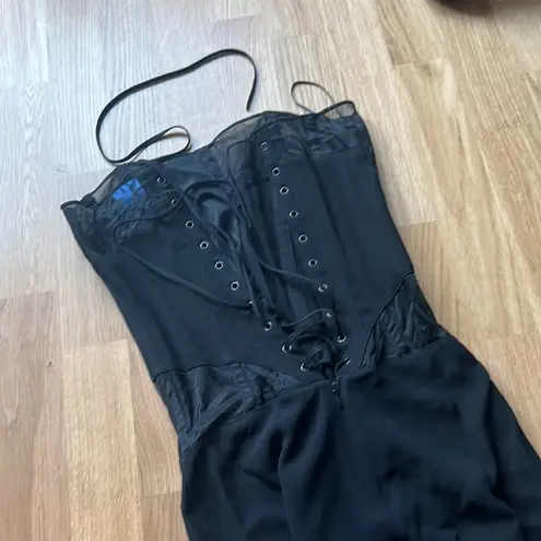 NWT H&M X Mugler Strapless Evening Gown Size XS