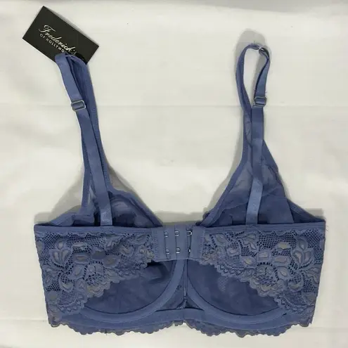 Frederick's of Hollywood Lace Underwire Bra 34F Style Jessica New