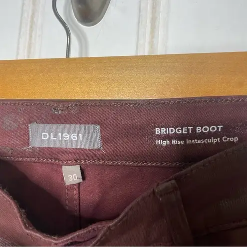 DL1961 Bridget Boot high rise instaculpt crop size 30 640
