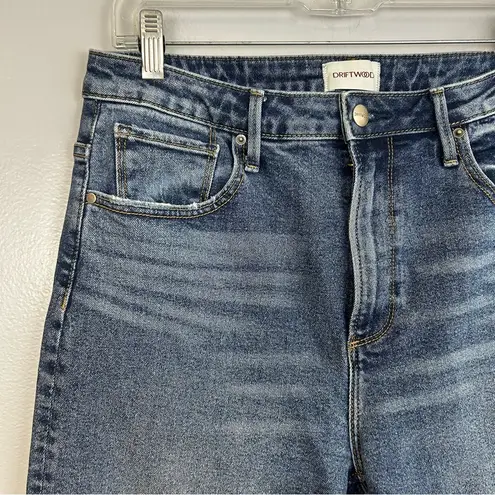 Driftwood Stella Classic Blue Straight High Waisted Leg Jeans Size 29