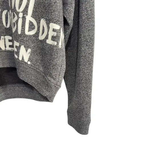 Rag and Bone /JEAN Gray Graphic Sweatshirt Women’s Sz M Oversized Crewneck Pullover