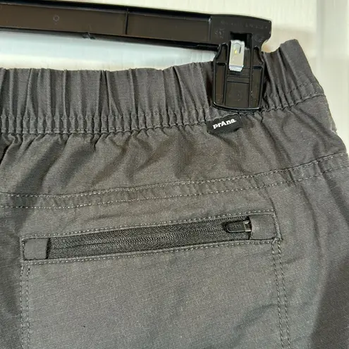 prAna  Gray Pull On Hiking ShortS Size 10 EUC #VEG-2745