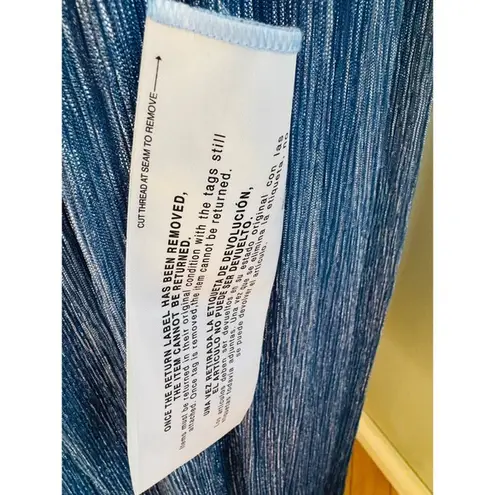 Dress the Population Haldis Metallic Ombre Strapless Cocktail Dress, Medium NWT