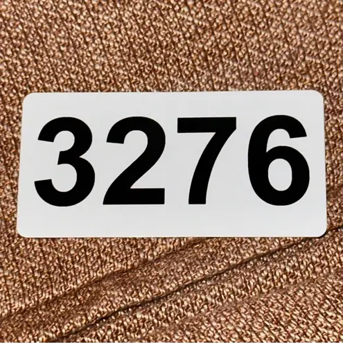 Theory  Women’s Size 8 Orange Speckled Linen Pleated Dalisha Red Bay Pants