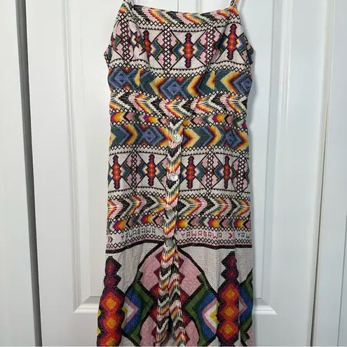 Farm Rio  Amulet Textured Geometric Midi Sundress XL - Image 3