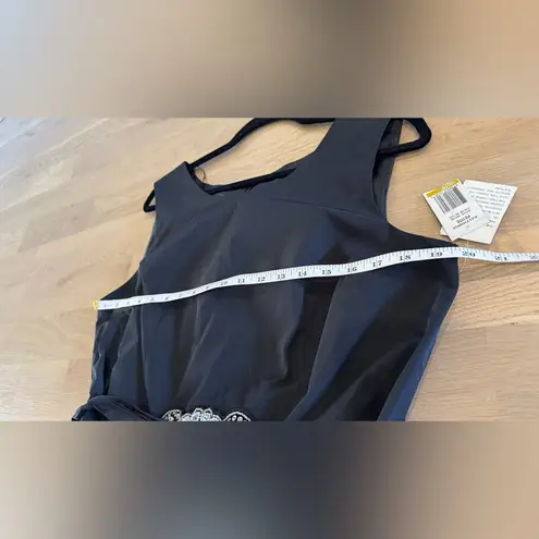 Alex Evenings Beaded Waist Taffeta Sheath DRESS SIZE 14P petite black NWT