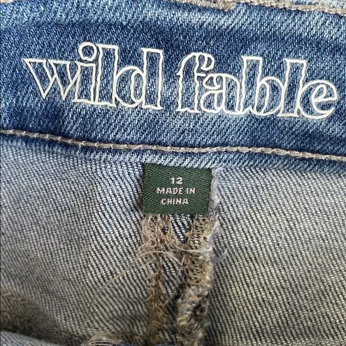 Wild Fable  Women's High-Rise Dip Dye Mini Skirt