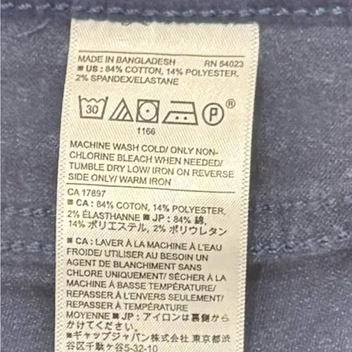 Banana Republic Corduroy Pants Jeans Size 28 6 Blue Y2K Business CasualChic