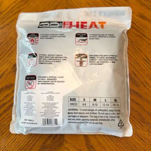 32 Degrees Heat Set of 4/ 2 packs long sleeve scoop neck